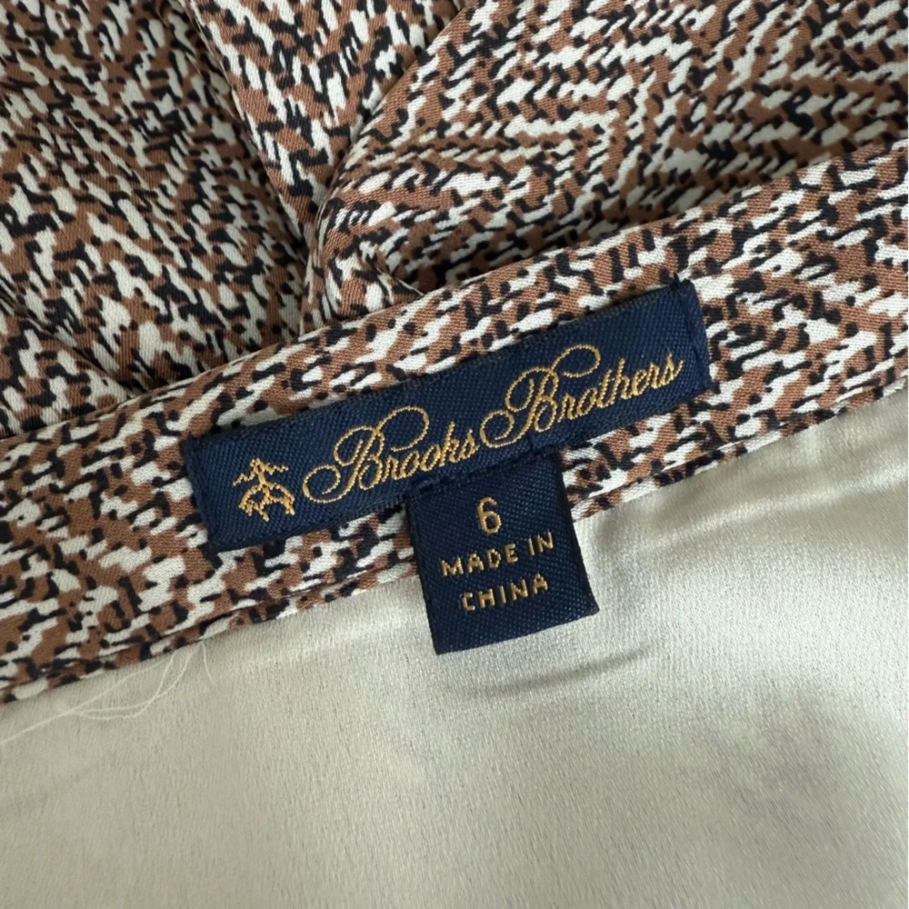Brooks Brothers Silk Pleated Skirt 6 - Picture 5 of 10